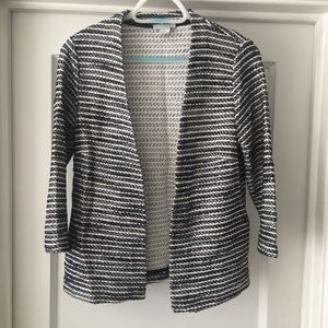 H&M Cotton Blend Tweed Blazer